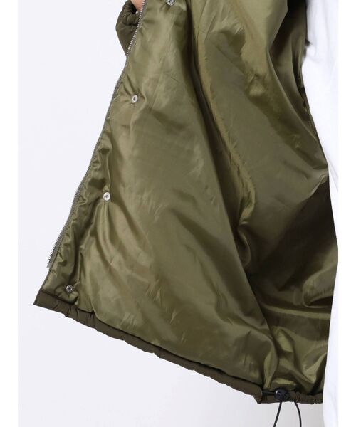 COTORICA（コトリカ）の「中綿ミディブルゾン（ブルゾン・メンズ・ブラック/カーキ/モカ・MEDIUM/LARGE）」の12枚目の写真