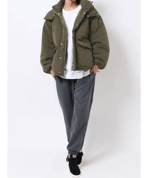 COTORICA（コトリカ）の「中綿ミディブルゾン（ブルゾン・メンズ・ブラック/カーキ/モカ・MEDIUM/LARGE）」の15枚目の写真