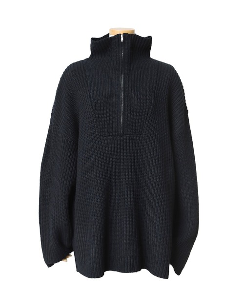 reca（レカ）の「ハーフジップニット（ニット/セーター・レディース・オフホワイト/モカ/ブラック・M）」の21枚目の写真