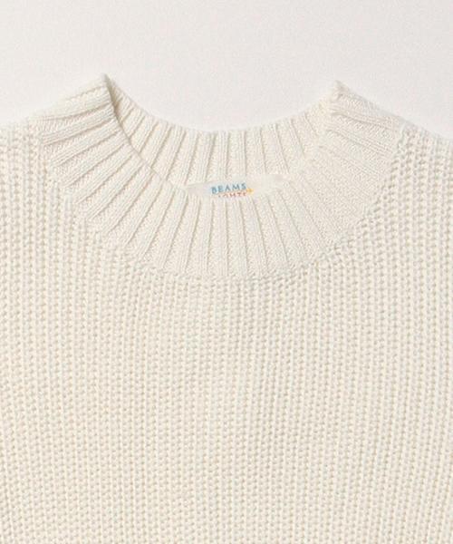 BEAMS LIGHTS Women's(ビームスライツ ウィメンズ)の「BEAMS LIGHTS / 後ろ身頃シフォンベスト(ニット/セーター・レディース・オフホワイト/グレー・ONE SIZE)」の9枚目の写真