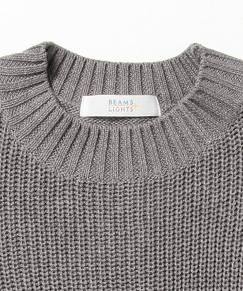 BEAMS LIGHTS Women's(ビームスライツ ウィメンズ)の「BEAMS LIGHTS / 後ろ身頃シフォンベスト(ニット/セーター・レディース・オフホワイト/グレー・ONE SIZE)」の5枚目の写真