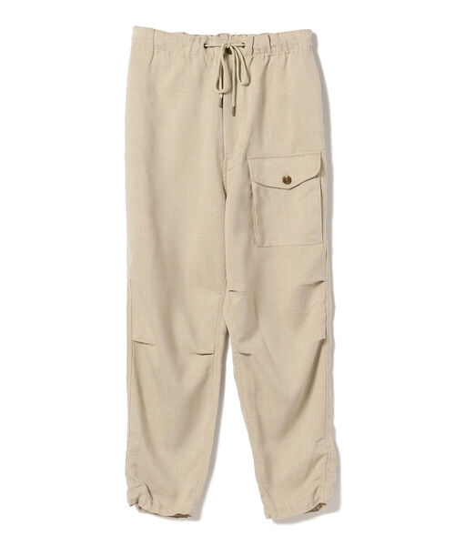 BEAMS LIGHTS(ビームスライツ)の「BEAMS LIGHTS / ドライ タッチ ミリタリーパンツ(その他パンツ・メンズ・チャコールグレー/ブルー/ベージュ・MEDIUM/LARGE/SMALL)」の1枚目の写真