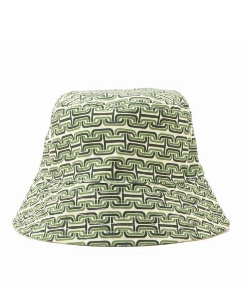 CONTROL FREAK（コントロールフリーク）の「CONTROL FREAK(コントロールフリーク)パターンリバーシブルバケットハット（ハット・レディース・アイボリー/グリーン/カーキ・FREE/SMALL）」の14枚目の写真