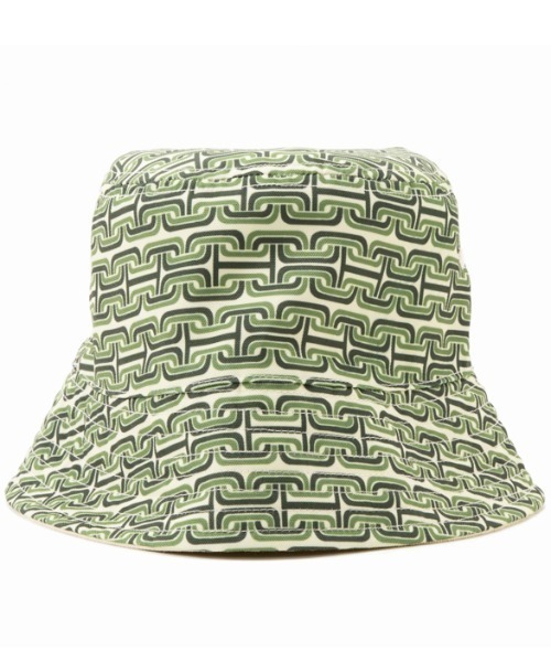 CONTROL FREAK（コントロールフリーク）の「CONTROL FREAK(コントロールフリーク)パターンリバーシブルバケットハット（ハット・レディース・アイボリー/グリーン/カーキ・FREE/SMALL）」の8枚目の写真