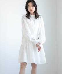 LOWRYS FARM | ギャザーチュニックブラウス　262938(シャツ/ブラウス)