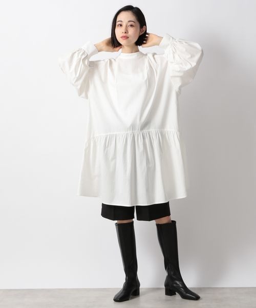 TAKARAJIMAページ LOWRYS FARM（ローリーズファーム）の「ギャザーチュニックブラウス