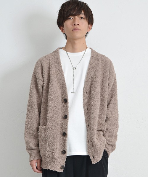 MinoriTY(マイノリティ)の「ビッグシルエット ロンT ペールトーンカラー無地 カットソー(Tシャツ/カットソー・メンズ・ブラック/ダークグリーン/ベージュ/オフホワイト/ピンク/グレー系その他・M/L/XL)」の7枚目の写真