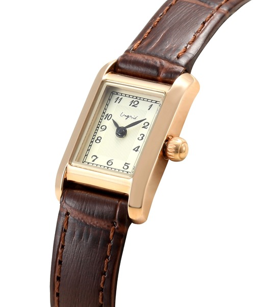 Ungrid（アングリッド）の「【ungrid/アングリッド】クラシックレクタングルフェイス腕時計（アナログ腕時計・レディース・ブラック/ダークブラウン/ブラウン・FREE）」の11枚目の写真