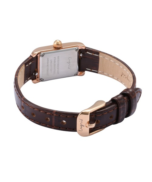 Ungrid（アングリッド）の「【ungrid/アングリッド】クラシックレクタングルフェイス腕時計（アナログ腕時計・レディース・ブラック/ダークブラウン/ブラウン・FREE）」の12枚目の写真