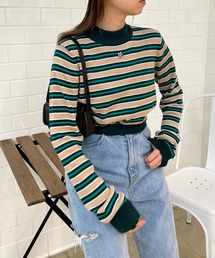 WHO'S WHO gallery | ohanaモックネックトップス(ニット/セーター)