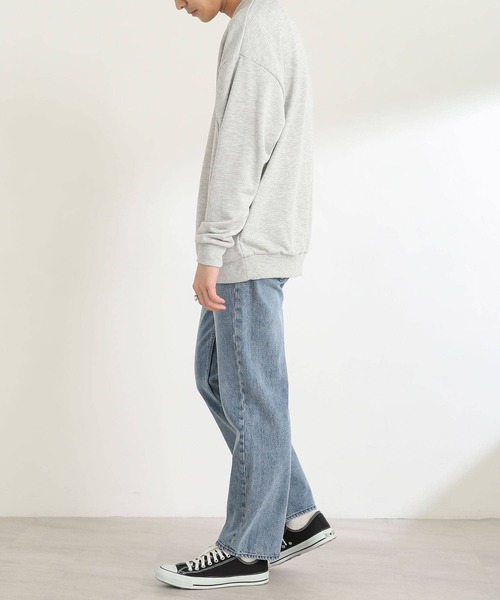 SENSE OF PLACE by URBAN RESEARCH（センスオブプレイスバイアーバンリサーチ）の「『別注』YALE×SENSEOFPLACE カレッジロゴスウェット（スウェット・メンズ・ライトグレー/ライトブルー/ネイビー・LARGE/X-LARGE/MEDIUM）」の11枚目の写真