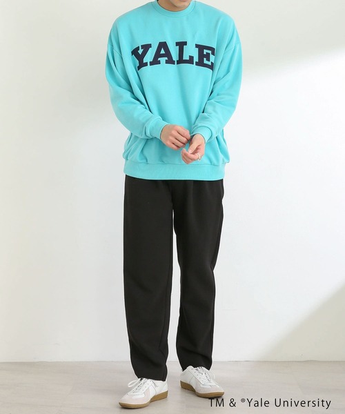 SENSE OF PLACE by URBAN RESEARCH（センスオブプレイスバイアーバンリサーチ）の「『別注』YALE×SENSEOFPLACE カレッジロゴスウェット（スウェット・メンズ・ライトグレー/ライトブルー/ネイビー・LARGE/X-LARGE/MEDIUM）」の20枚目の写真