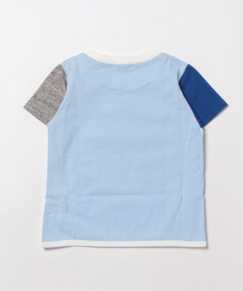 RAGMART（ラグマート）の「配色切り替えプリントTシャツ（Tシャツ/カットソー・キッズ・カーキ/オフホワイト・100cm/130cm/120cm）」の12枚目の写真