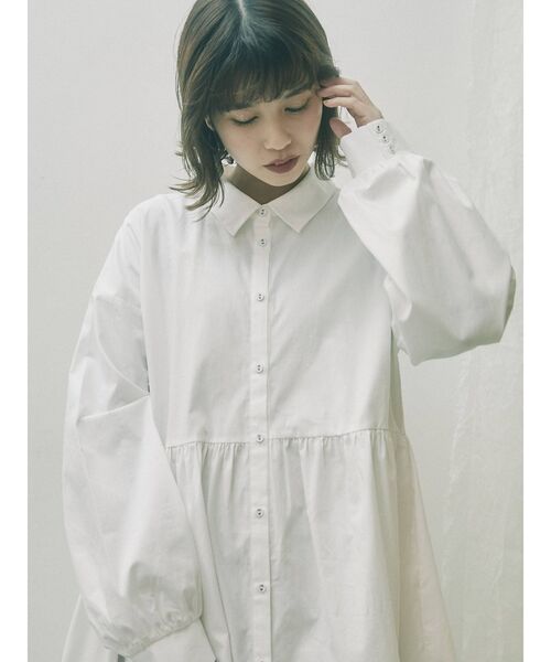 merry jenny（メリージェニー）の「2wayレースカラーミニワンピース（ワンピース・レディース・オフホワイト/ピンク/ライトブルー・FREE）」の5枚目の写真