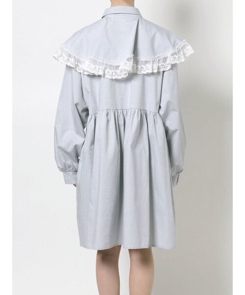 merry jenny（メリージェニー）の「2wayレースカラーミニワンピース（ワンピース・レディース・オフホワイト/ピンク/ライトブルー・FREE）」の9枚目の写真