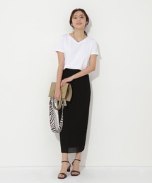 NATURAL BEAUTY BASIC | ナロープリーツスカート(スカート)