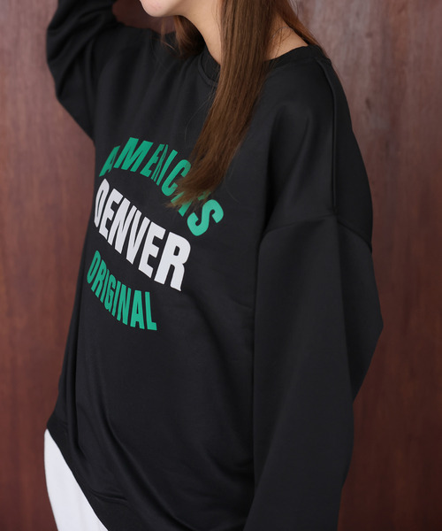 Ulysses(ユリシス)の「ロゴプリントトレーナー(スウェット・レディース・グレー/ブルー/ブラック・M/L)」の18枚目の写真