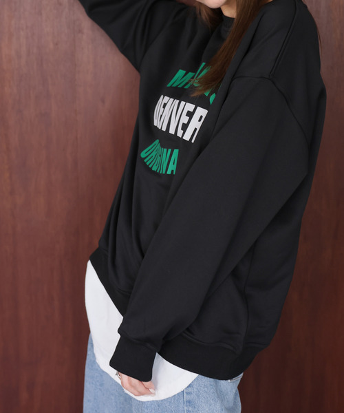 Ulysses(ユリシス)の「ロゴプリントトレーナー(スウェット・レディース・グレー/ブルー/ブラック・M/L)」の19枚目の写真