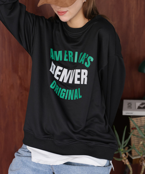 Ulysses(ユリシス)の「ロゴプリントトレーナー(スウェット・レディース・グレー/ブルー/ブラック・M/L)」の7枚目の写真