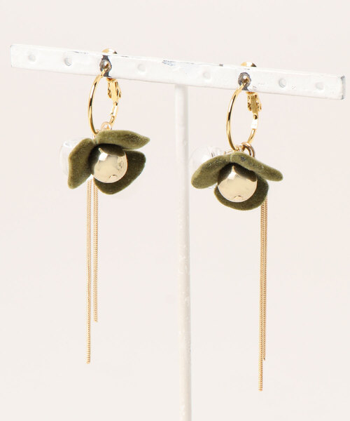 tone(トーン)の「【Felice】フラワーカスタマイズ pierce(MA)(ピアス(両耳用)・レディース・シルバー/ゴールド系その他/シルバー系その他・FREE)」の2枚目の写真