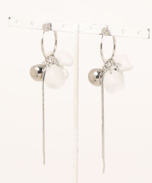 tone(トーン)の「【Felice】フラワーカスタマイズ pierce(MA)(ピアス(両耳用)・レディース・シルバー/ゴールド系その他/シルバー系その他・FREE)」の4枚目の写真