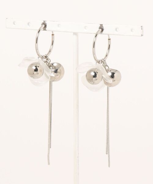 tone(トーン)の「【Felice】フラワーカスタマイズ pierce(MA)(ピアス(両耳用)・レディース・シルバー/ゴールド系その他/シルバー系その他・FREE)」の5枚目の写真