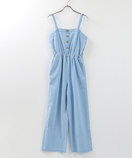 Honeys（ハニーズ）の「デニムオールインワン（つなぎ/オールインワン・レディース・インディゴブルー/ブルー/ブルー系その他・S/M/L）」の13枚目の写真