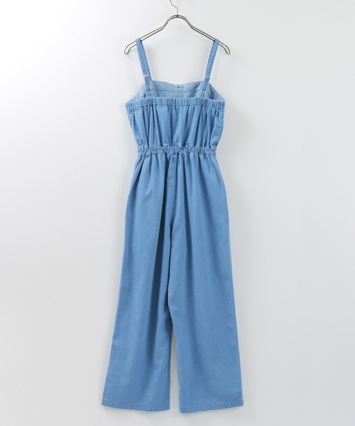 Honeys（ハニーズ）の「デニムオールインワン（つなぎ/オールインワン・レディース・インディゴブルー/ブルー/ブルー系その他・S/M/L）」の15枚目の写真