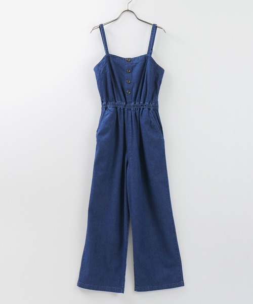 Honeys（ハニーズ）の「デニムオールインワン（つなぎ/オールインワン・レディース・インディゴブルー/ブルー/ブルー系その他・S/M/L）」の21枚目の写真