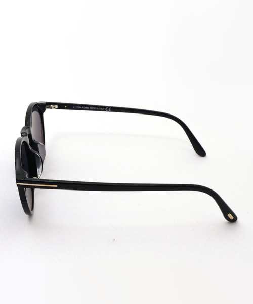 TOM FORD（トム フォード）の「【TOM FORD/トムフォード】ラウンド サングラス TF0904F 01A（サングラス・メンズ・ブラック・FREE）」の4枚目の写真
