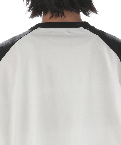 niko and（ニコアンド）の「ベースボールラグランTシャツ（Tシャツ