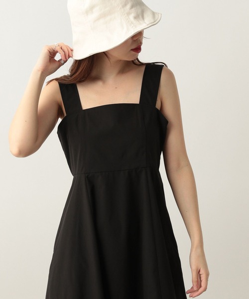 Heather（ヘザー）の「ノースリーブボリュームワンピース　284706（ワンピース・レディース・ブラック/レッド・FREE）」の4枚目の写真