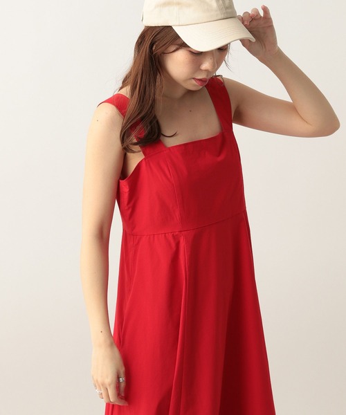 Heather（ヘザー）の「ノースリーブボリュームワンピース　284706（ワンピース・レディース・ブラック/レッド・FREE）」の9枚目の写真