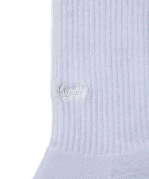 COOTIE PRODUCTIONS（クーティープロダクションズ）の「Raza High Socks（ソックス/靴下・メンズ・ホワイト/ブラック/オフホワイト・FREE）」の6枚目の写真