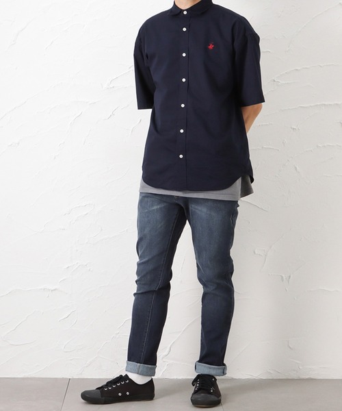 NAVY(ネイビー)の「NAVY JEANS COOL デニムストレートパンツ(デニムパンツ・メンズ・ライトインディゴブルー/ダークブルー・S/M/L/XL)」の5枚目の写真