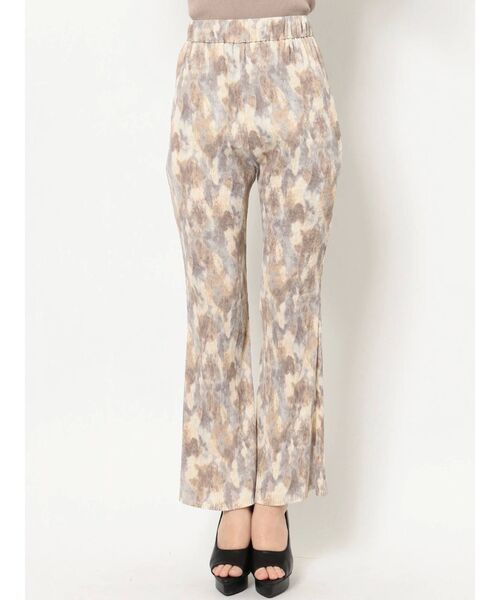 RESEXXY（リゼクシー）の「ニュアンスパターンプリーツパンツ【セットアップ着用可能】（その他パンツ・レディース・オレンジ/ブルー・FREE）」の21枚目の写真