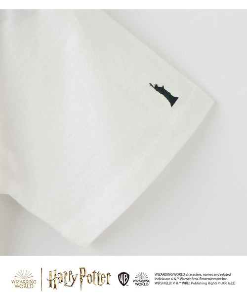 EASTBOY（イーストボーイ）の「【ハリーポッター天竺 Tシャツ】　制服 高校生 中学生 スクール JK Harry potter（Tシャツ/カットソー・レディース・ホワイト系その他/ホワイト系その他4/ホワイト系その他5/ホワイト系その他6・F）」の5枚目の写真