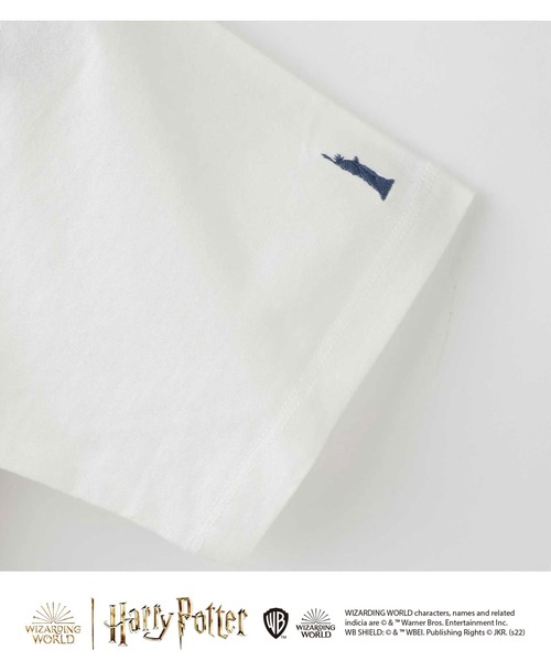 EASTBOY（イーストボーイ）の「【ハリーポッター天竺 Tシャツ】　制服 高校生 中学生 スクール JK Harry potter（Tシャツ/カットソー・レディース・ホワイト系その他/ホワイト系その他4/ホワイト系その他5/ホワイト系その他6・F）」の6枚目の写真