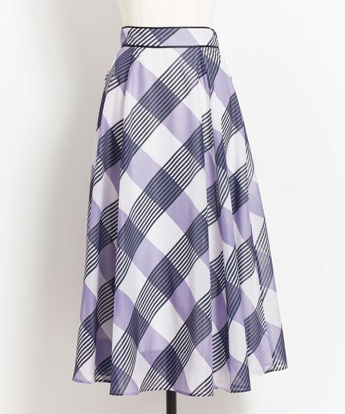 【パラスパレス】美品パープル フレアスカート パラスパレス】美品パープル フレアスカート パラスパレス】美品