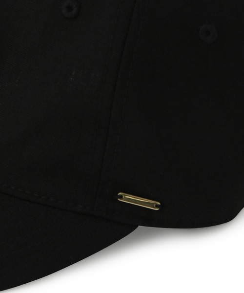 VIS（ビス）の「【抗菌防臭】麻混キャップ（キャップ・レディース・ブラック/ベージュ系その他2・FREE）」の6枚目の写真