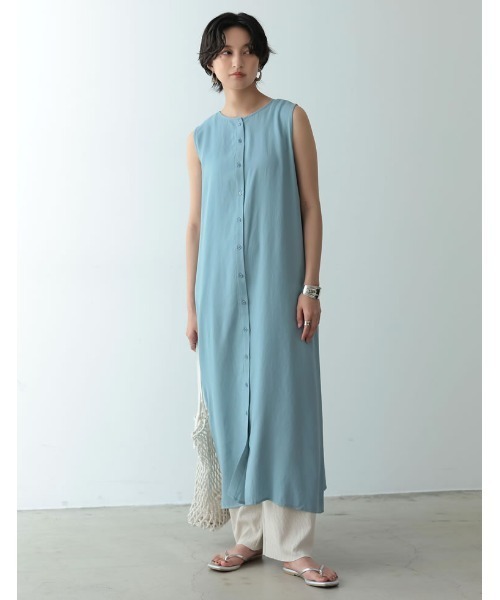 Re:EDIT（リエディ）の「マルチウェイノースリーブワンピース（ワンピース・レディース・ブラック/ブルー/オレンジ・SHORT/MEDIUM/LARGE）」の19枚目の写真