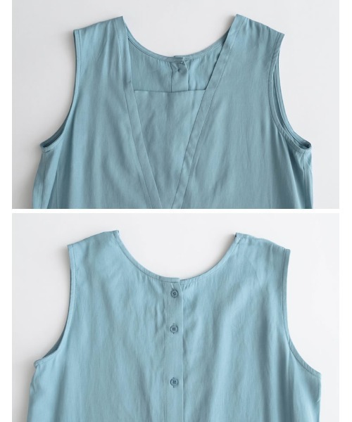 Re:EDIT（リエディ）の「マルチウェイノースリーブワンピース（ワンピース・レディース・ブラック/ブルー/オレンジ・SHORT/MEDIUM/LARGE）」の18枚目の写真