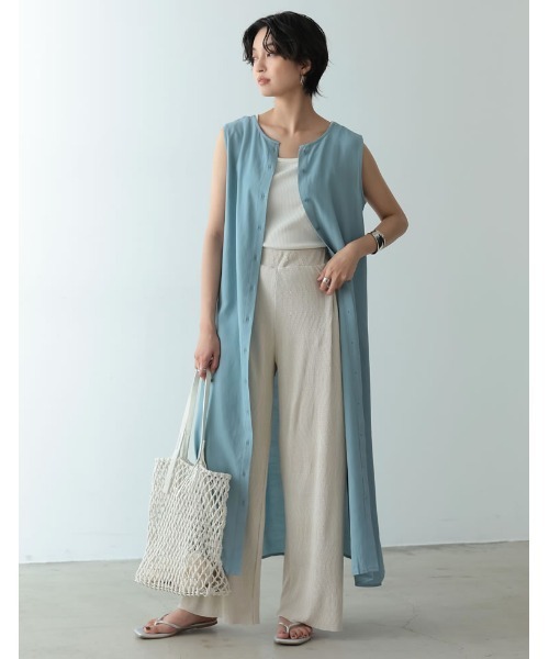 Re:EDIT（リエディ）の「マルチウェイノースリーブワンピース（ワンピース・レディース・ブラック/ブルー/オレンジ・SHORT/MEDIUM/LARGE）」の13枚目の写真