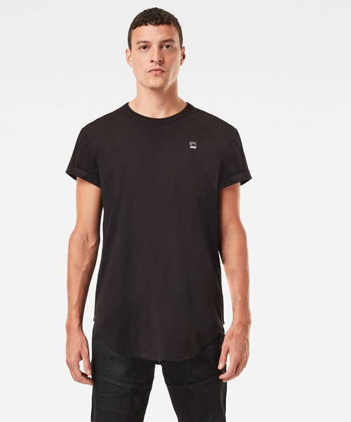 G-STAR（ジースター）の「DUCTSOON RELAXED T-SHIRT/ワンポイント/ロゴT（Tシャツ/カットソー・メンズ・ダークブルー/ホワイト/ダークブラック・X-LARGE/LARGE/MEDIUM/SMALL/X-SMALL）」の3枚目の写真