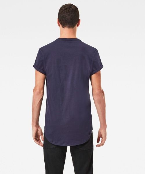 G-STAR（ジースター）の「DUCTSOON RELAXED T-SHIRT/ワンポイント/ロゴT（Tシャツ/カットソー・メンズ・ダークブルー/ホワイト/ダークブラック・X-LARGE/LARGE/MEDIUM/SMALL/X-SMALL）」の15枚目の写真