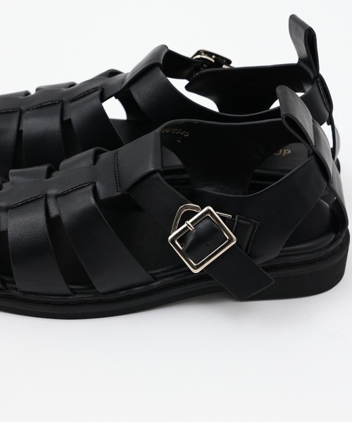 one after another NICE CLAUP(ワンアフターアナザーナイスクラップ)の「グルカサンダル(サンダル・レディース・アイボリー/ブラック・SMALL/MEDIUM/LARGE)」の5枚目の写真