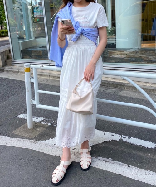 one after another NICE CLAUP(ワンアフターアナザーナイスクラップ)の「グルカサンダル(サンダル・レディース・アイボリー/ブラック・SMALL/MEDIUM/LARGE)」の21枚目の写真