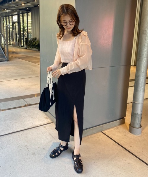 one after another NICE CLAUP(ワンアフターアナザーナイスクラップ)の「グルカサンダル(サンダル・レディース・アイボリー/ブラック・SMALL/MEDIUM/LARGE)」の9枚目の写真