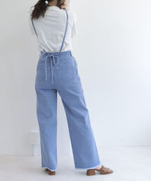 fredy repit | サロペットデニムパンツ(肩紐取り外し可能)(サロペット/オーバーオール)