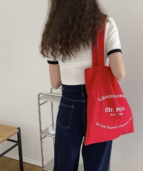 Vipoa（ヴィポア）の「バイカラークロップドニットトップス（Tシャツ/カットソー・レディース・ホワイト/ブラック/ピンク/アイボリー/ライトイエロー/ブルー・FREE）」の19枚目の写真